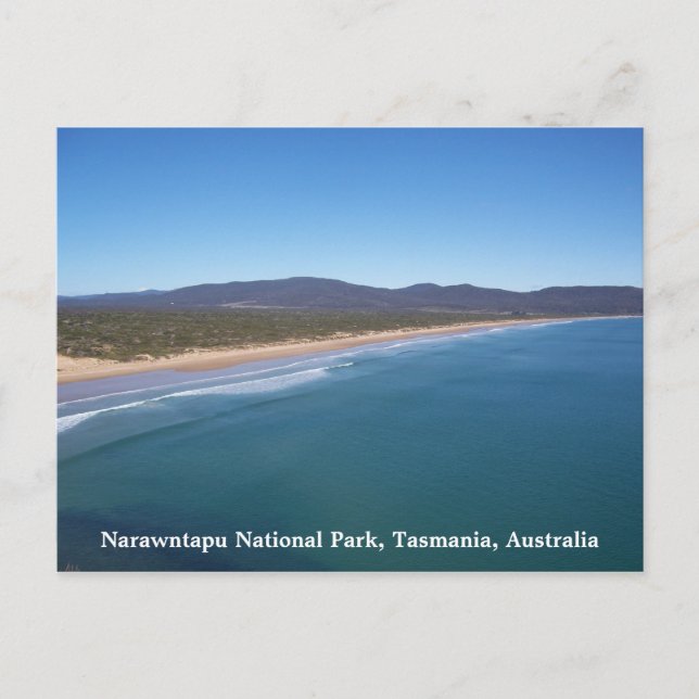 Postal Parque nacional de Narawntapu, Tasmania, A… (Anverso)