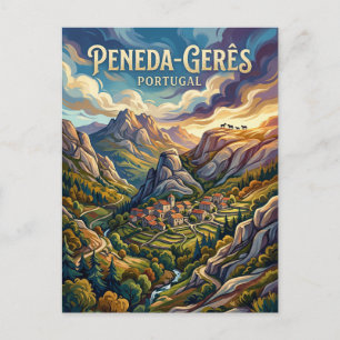 Postal Parque Nacional de Peneda-Gerês Portugal