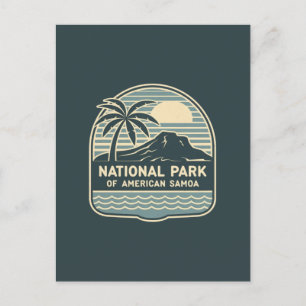 Postal Parque nacional de Samoa Americana