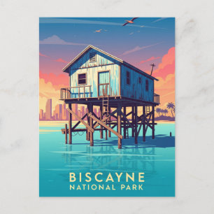 Postal Parque nacional de Stiltsville, Biscayne