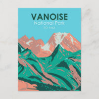 Parque nacional de Vanoise Francia Vintage