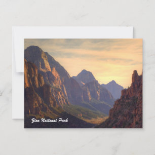 Postal Parque nacional de Zion