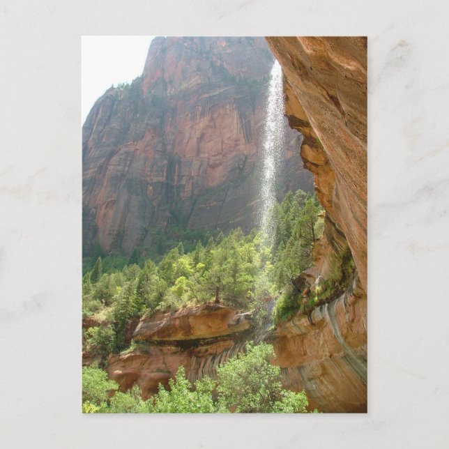 Postal Parque nacional de Zion (Anverso)