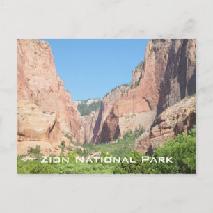 Postal Parque nacional de Zion
