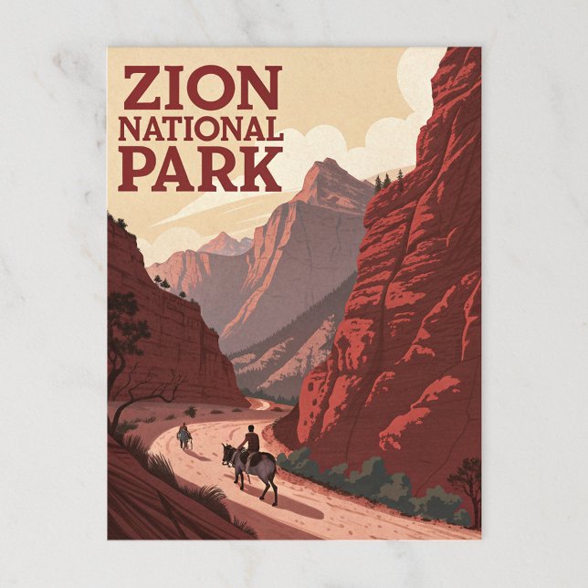 Postal Parque nacional de Zion (Subido por el creador)