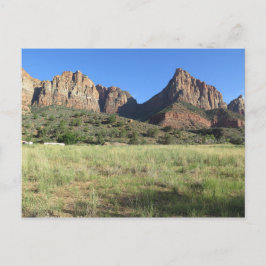 Postal Parque nacional de Zion Estados Unidos