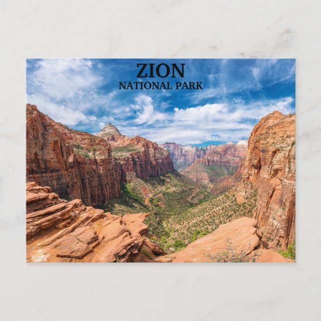Postal Parque nacional de Zion - Utah (Anverso)