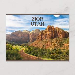 Postal Parque nacional de Zion - Utah
