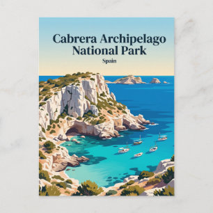 Postal Parque Nacional del Archipiélago de Cabrera España