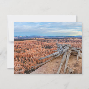 Postal Parque nacional del Cañón Bryce al amanecer