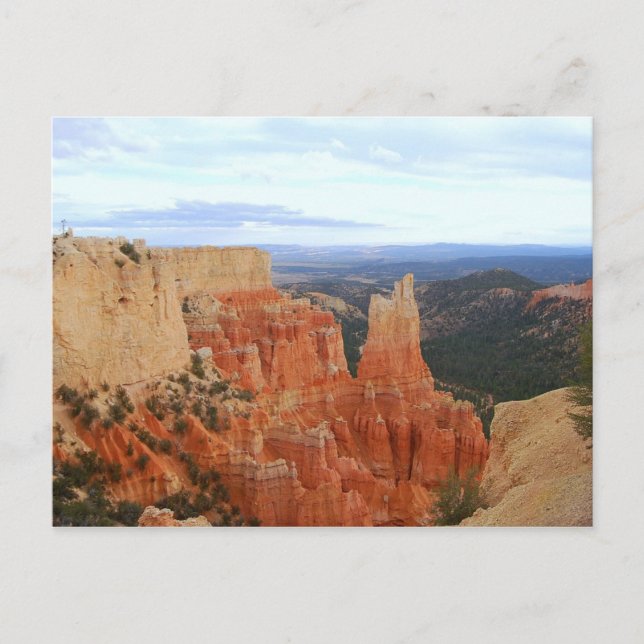 Postal Parque Nacional del Cañón Bryce, Utah, Postcard (Anverso)