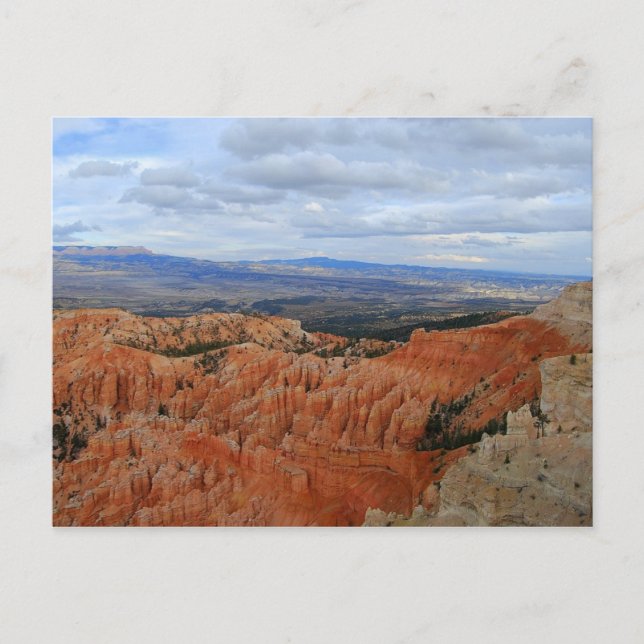 Postal Parque Nacional del Cañón Bryce, Utah, Postcard (Anverso)