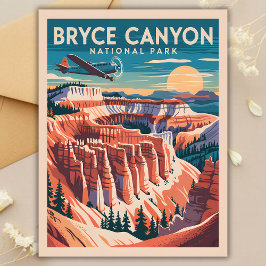 Postal Parque nacional del Cañón Bryce Viaje de la Vendim