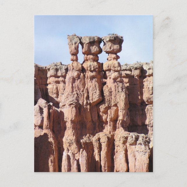 Postal Parque nacional del Cañón de Bryce (Anverso)
