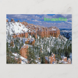 Postal Parque nacional del cañón de Bryce, Utah