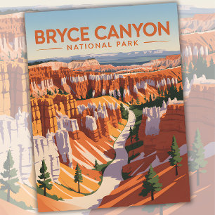 Postal Parque nacional del Cañón de Bryce Viaje de los Es