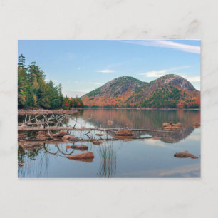 Postal Parque nacional del estanque de Acadia