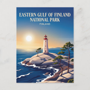 Postal Parque Nacional del Golfo Oriental de Finlandia Fi