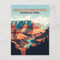 Parque nacional del Gran Cañón, Arizona Retro