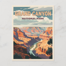 Postal Parque Nacional del Gran Cañón - Una Maravilla Nat