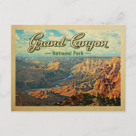 Postal Parque nacional del Gran Cañón Viaje de época