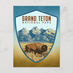 Postal Parque nacional del Gran Tetón