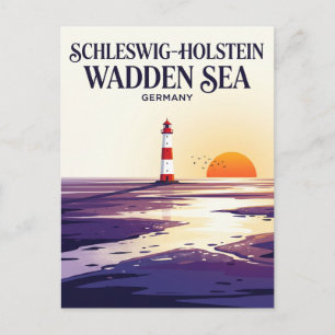 Postal Parque Nacional del Mar de Wadden de Schleswig-Hol