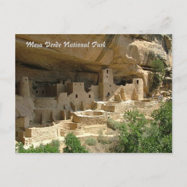 Postal Parque nacional del Mesa Verde (Anverso)