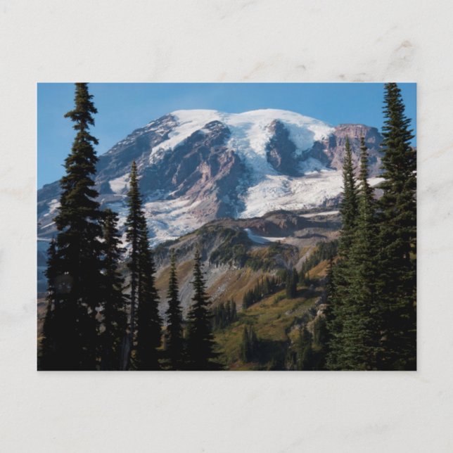 Postal Parque Nacional del Monte Rainier, Monte Rainier 2 (Anverso)