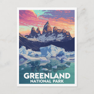 Postal Parque Nacional del Noreste de Groenlandia