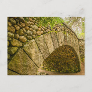 Postal Parque nacional del Puente Cobblestone Acadia