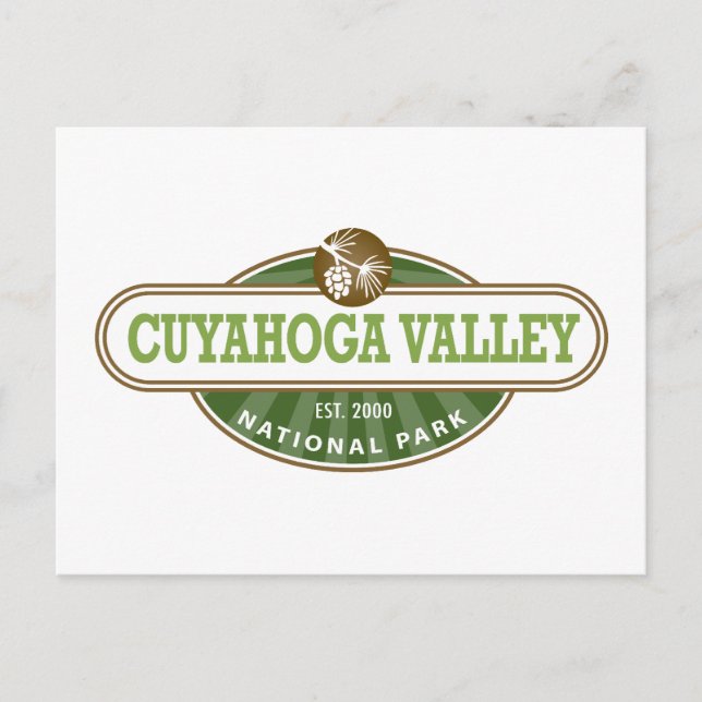 Postal Parque nacional del Valle de Cuyahoga (Anverso)