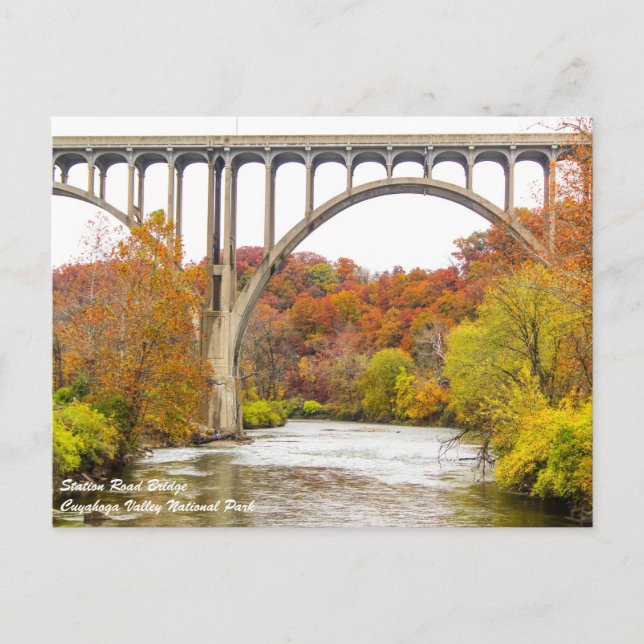 Postal Parque nacional del Valle de Cuyahoga (Anverso)
