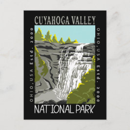 Postal Parque nacional del Valle de Cuyahoga en Ohio