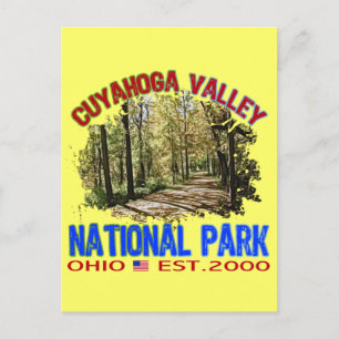 Postal Parque Nacional del Valle de Cuyahoga, Ohio
