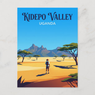 Postal Parque Nacional del Valle de Kidepo Uganda