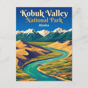 Postal Parque Nacional del Valle de Kobuk EE. UU.