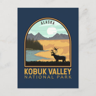 Postal Parque nacional del Valle de Kobuk Emblem