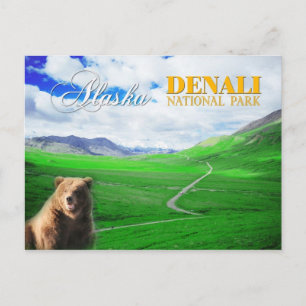 Postal Parque nacional Denali, Alaska