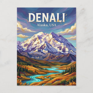 Postal Parque Nacional Denali EE. UU.