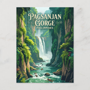 Postal Parque Nacional Desfiladero de Pagsanjan Filipinas