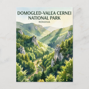Postal Parque Nacional Domogled-Valea Cernei Rumania