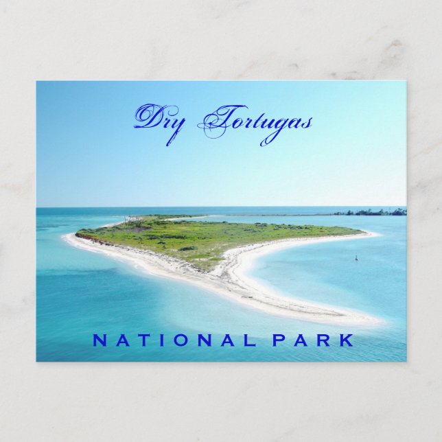 Postal Parque nacional Dry Tortugas (Anverso)