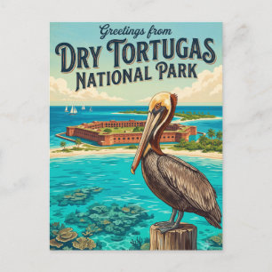 Postal Parque Nacional Dry Tortugas Florida