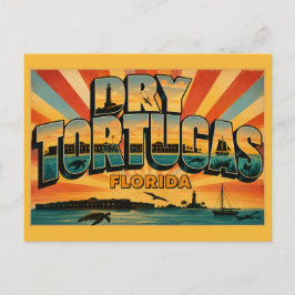 Postal Parque Nacional Dry Tortugas Florida Isla Fortalez