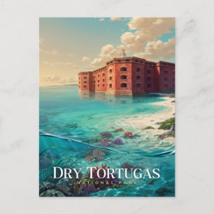 Postal Parque Nacional Dry Tortugas Fuerte Jefferson