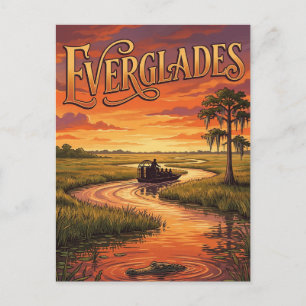 Postal Parque Nacional Everglades