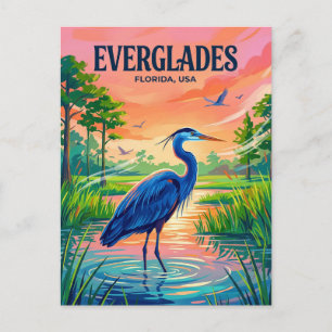 Postal Parque Nacional Everglades EE. UU.