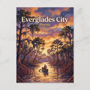 Postal Parque Nacional Everglades EE. UU.