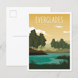 Postal Parque nacional Everglades Florida Estados Unidos 